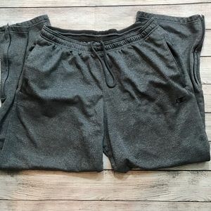 Champion gray sweatpants size large